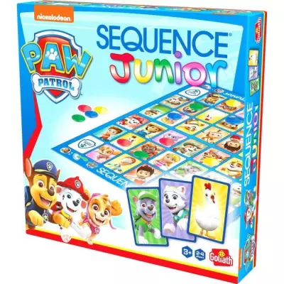 Jeu de plateau GOLIATH Sequence Junior Pat'Patrouille - Pour toute la famille