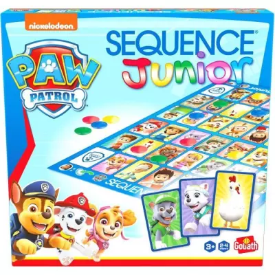 Jeu de plateau GOLIATH Sequence Junior Pat'Patrouille - Pour toute la famille