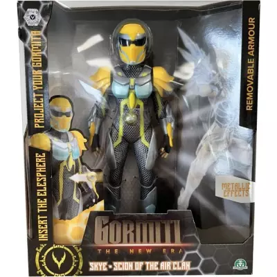 Figurine articulée GORMITI Scion avec projecteur Air Skye - 27 cm