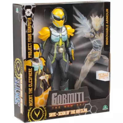 Figurine articulée GORMITI Scion avec projecteur Air Skye - 27 cm