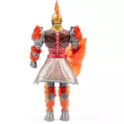 Figurine articulée Gormiti 27 cm avec arme - Modèle Feu