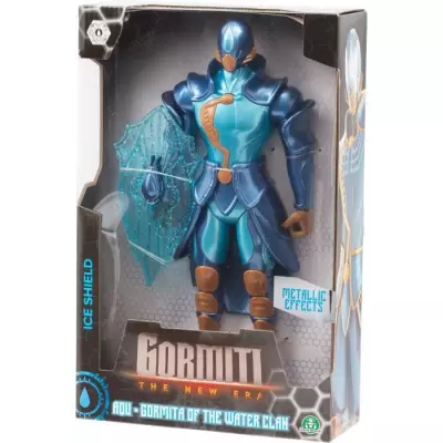 Figurine articulée GORMITI - Modèle Eau avec arme - 27 cm