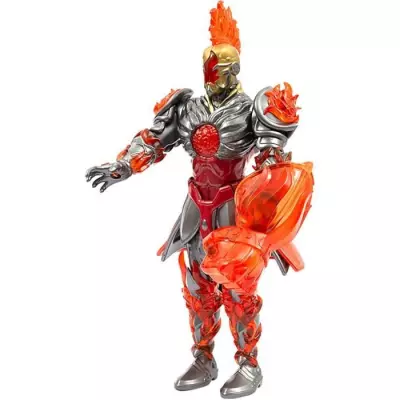 Figurine articulée Gormiti Fireon avec attaque lumineuse - 27 cm