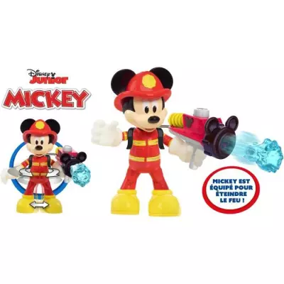 Figurine Pompier Mickey 15 cm - Disney - Jouet pour enfants 3 ans - MCC20