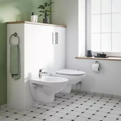 Robinet mitigeur bidet GROHE Swift - Chromé - Économie d'eau