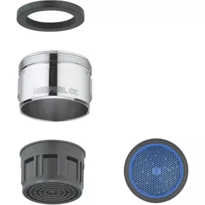 Mousseur GROHE Chromé 13927000 - Aérateur classe C - 30l/min