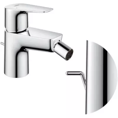 Mitigeur Bidet GROHE Start Edge - Economiseur d'eau - Chromé