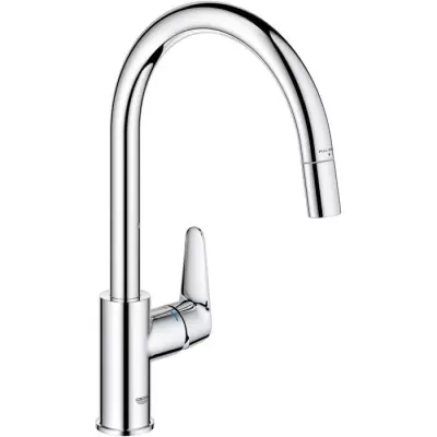 Robinet de cuisine Grohe Start Curve - Design Chromé