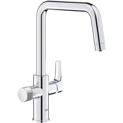 Robinetterie de cuisine GROHE Blue Pure Start - Chrome - Bec haut - Rotation 150°