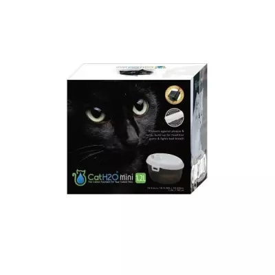 Fontaine à eau pour chat CatH2O Mini 1.2L - Compacte et élégante