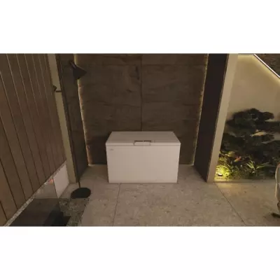 Congélateur coffre Haier HCE420E - Spacieux et Efficace