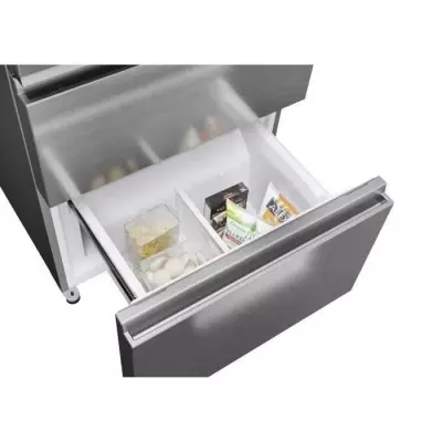 Réfrigérateur multi-portes HAIER 402L Gris - Classe E