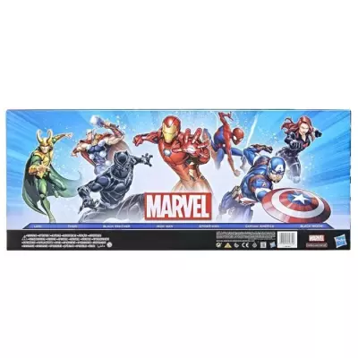 Maxi Pack Avengers 7 figurines 30 cm + 5 accessoires