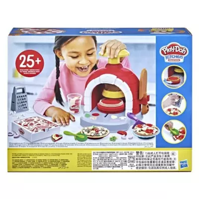 Play-Doh Four à Pizza et Machine à Café Jouet pour Enfants - Kit Cuisine