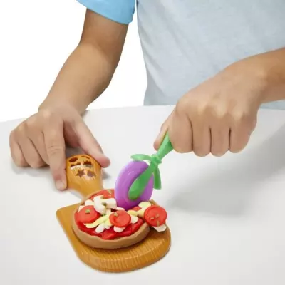 Play-Doh Four à Pizza et Machine à Café Jouet pour Enfants - Kit Cuisine