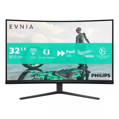 Philips Evnia 32M2C3500L 00 écran plat de PC 80 cm (31.5") 2560 x 1440 pixels Quad HD LCD Noir