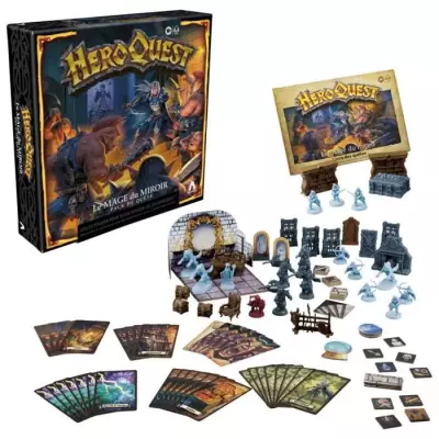 Ajoutez une dimension magique à votre HeroQuest avec le Pack de quête Le mage du miroir