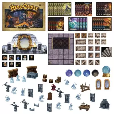 Ajoutez une dimension magique à votre HeroQuest avec le Pack de quête Le mage du miroir