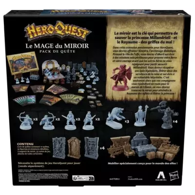 Ajoutez une dimension magique à votre HeroQuest avec le Pack de quête Le mage du miroir