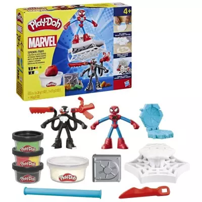 Play-Doh Marvel Spider-Man Launch & Suce Battle