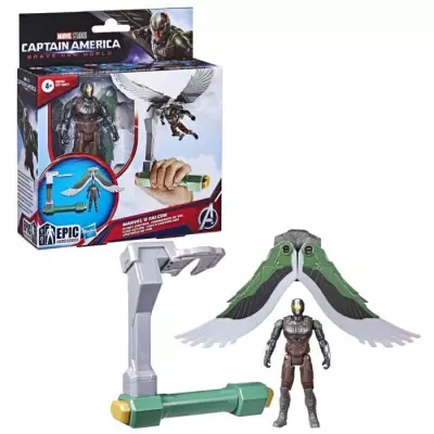 Figurine Falcon Commandes de vol Marvel Epic Hero Series Captain America: Brave New World - 16x18x6 cm