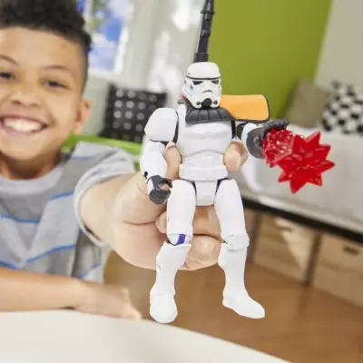 Figurine 12 cm Stormtrooper MixMashers personnalisable - Combinable avec accessoires