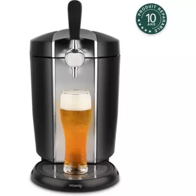 Tireuse à bière H.Koenig BW1778 - Fûts (HEINEKEN) 5L - Inox