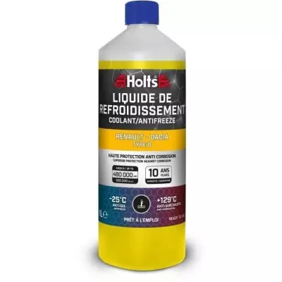 Liquide de Refroidissement HOLTS - HAFR0003B - 1L pour Renault-Dacia