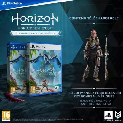 Plongez dans l'aventure avec Horizon: Forbidden West PS5!
