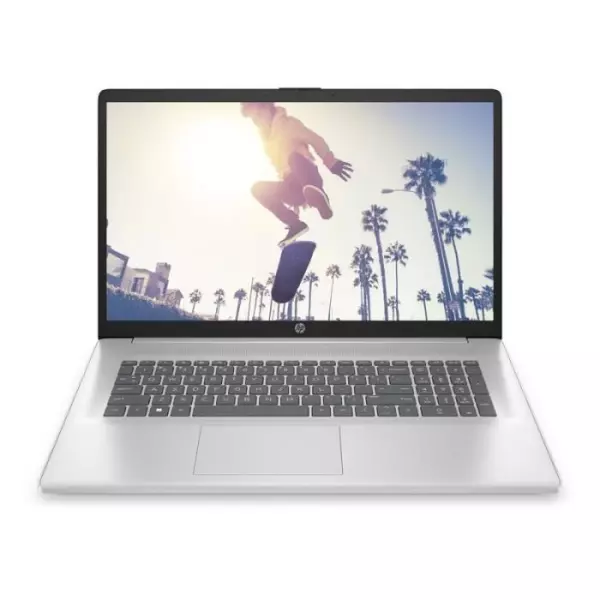 PC Portable HP 17-cn3013nf - Windows 11 - 17,3 HD+ - Core i3-N305 - RAM 8Go - Stockage 512Go SSD - AZERTY