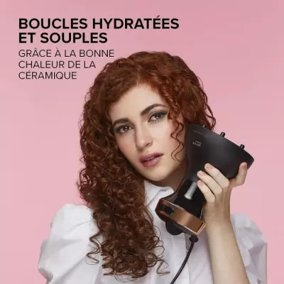 Seche-cheveux Bellissima MY PRO DIFFON DF1 3000 OR & NOIR - Puissant et Compact