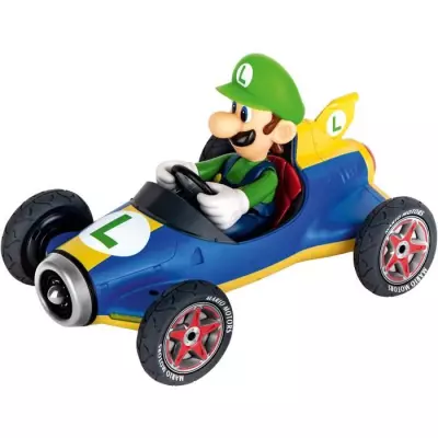 CARRERA-TOYS - Voiture radiocommandée Mario Kart™ Mach 8 et Luigi - 2,4GHz