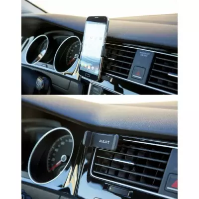 Support discret pour smartphones sur aérateurs - Fixation téléphone