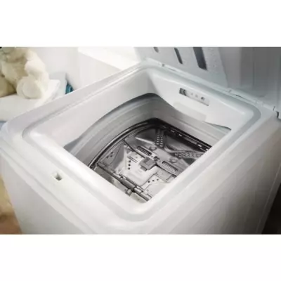 Lave-linge top Indesit 7 kg - 1200 trs/min - Blanc