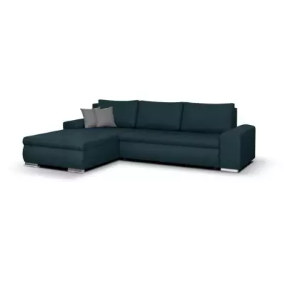 Canapé d'angle convertible réversible bleu - Spacieux et responsable