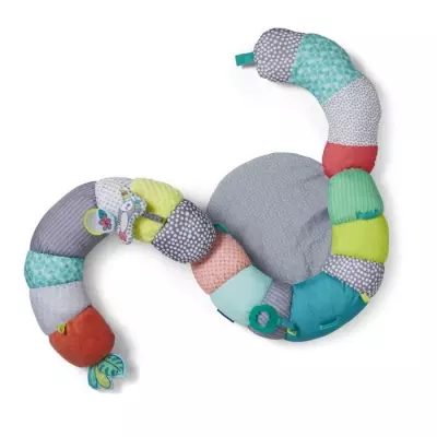 Coussin d'activités 2-en-1 pour le temps de jeu sur le ventre