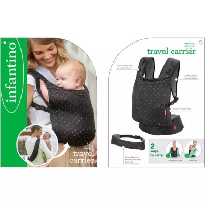 Porte-Bébé Banane Zip Travel - Compact et confortable