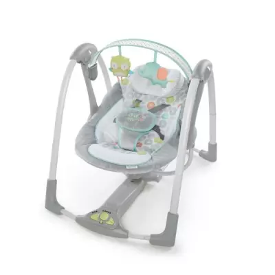 Balancelle Ingenuity Swing and Go Hugs & Hoots - Compacte et Ludique