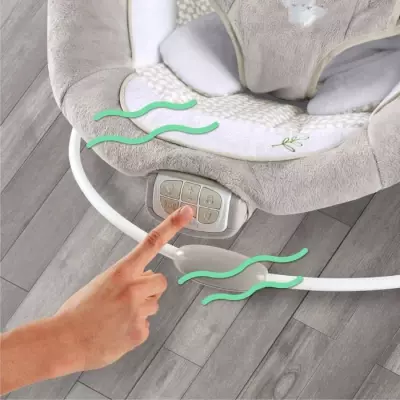 Transat Confort Petit Lapin avec Arche d'éveil - Compact et Lumineux