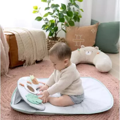 Tapis d'éveil 4 en 1 Petit Ourson - Aire d'éveil complète