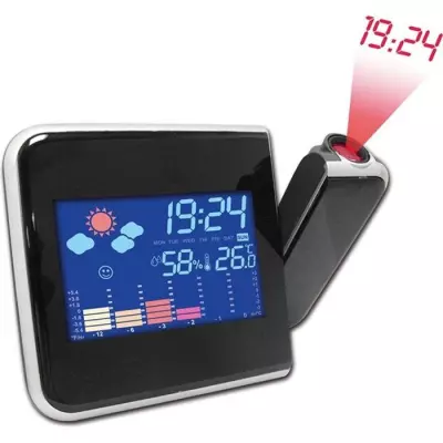 Station météo Réveil Projecteur Inovalley RPM11 - Compact et pratique
