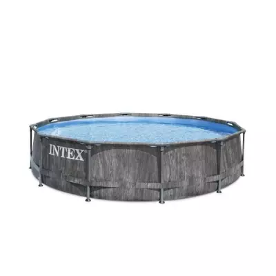 Kit piscine ronde Intex Baltik 366x99 cm avec pompe et échelle