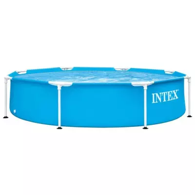 Piscine hors sol tubulaire INTEX Metal Frame 244 x 51 cm - Ronde