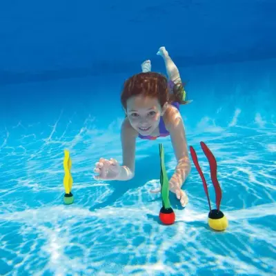 Boules sous-marines fun - INTEX - Lot de 3 - Néoprène - 6 ans+