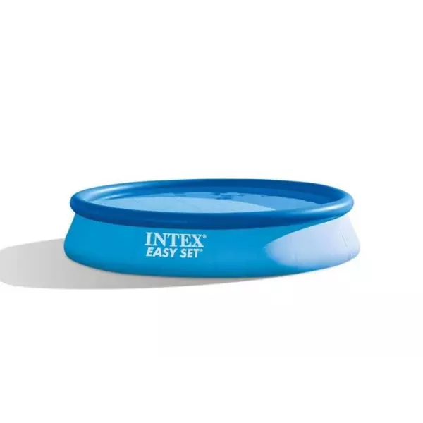 Kit Piscine hors sol autoportante INTEX - Easy Set™ - 396 x 84 cm - Ronde (Livrée avec une pompe et cartouche) - 28142NP