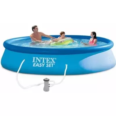 Kit Piscine autoportante INTEX Easy Set™ 396 x 84 cm - Ronde