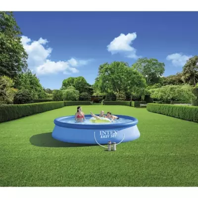 Kit Piscine autoportante INTEX Easy Set™ 396 x 84 cm - Ronde