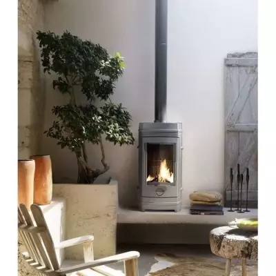 Poêle à bois INVICTA Chatel 8kW - Fabriqué en France - Ecodesign