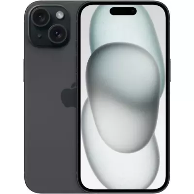 iPhone 15 128GB Noir | Smartphone compact et performant