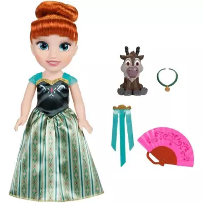 Poupée musicale Anna Reine des Neiges 2 - 38 cm - JAKKS